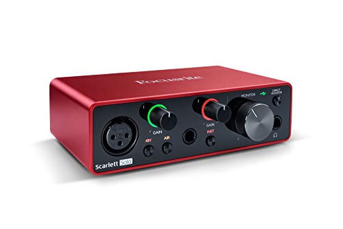 Focusrite Scarlett Solo Studio (3rd Gen) USB Audio Interface & Recording Bundle