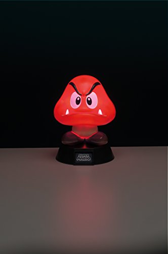 Super Mario Bros. Goomba 3D Night Light - Decorative Lamp Collectible