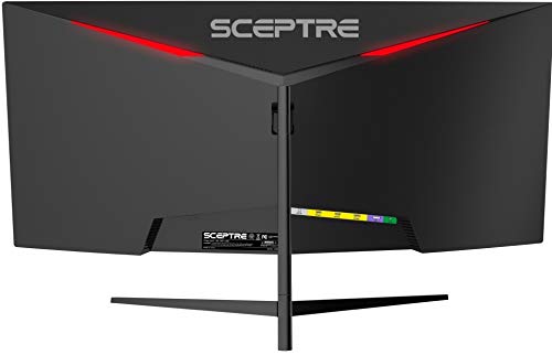 Sceptre 30-inch Curved Gaming Monitor 21:9 2560x1080p Ultrawide Ultra Slim HDMI DisplayPort