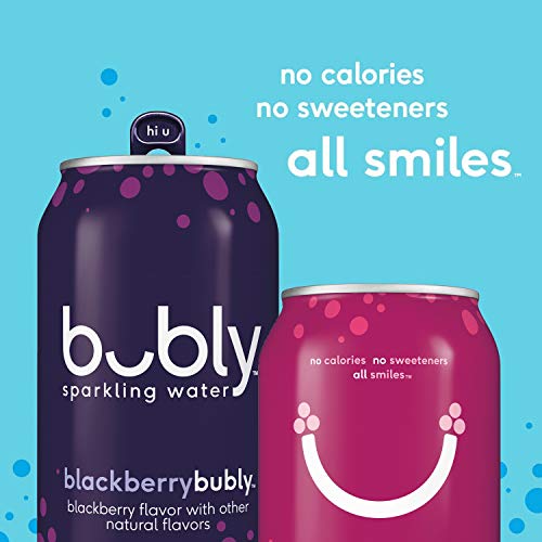 bubly Sparkling Water, 8 Flavor Variety Pack (18 Pack)