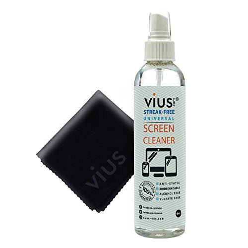 Screen Cleaner - Vius Premium Screen Cleaner Spray for LCD LED TVs, Laptops, Tablets