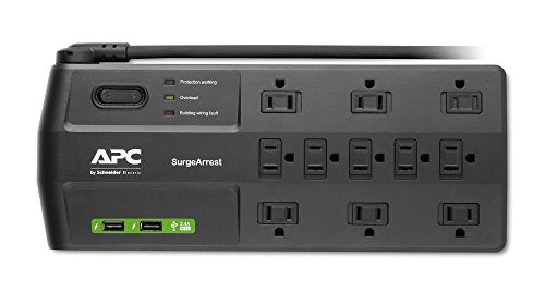 11 Outlet Power Strip Surge Protector