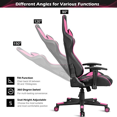 Goplus Massage Gaming Chair