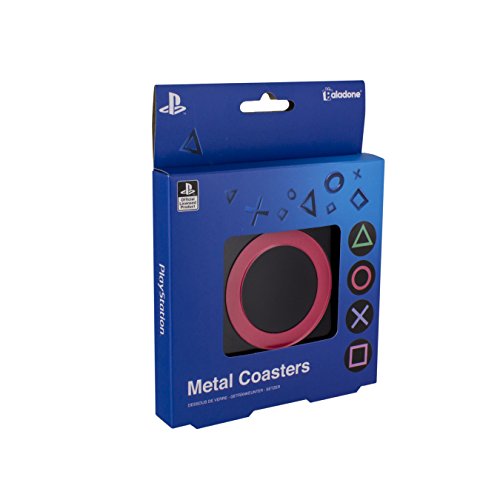 Paladone Playstation Metal Drink Coasters