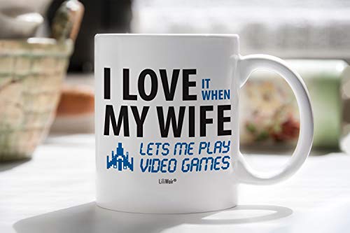 I Love My Wife Video Gamer Coffee Mug