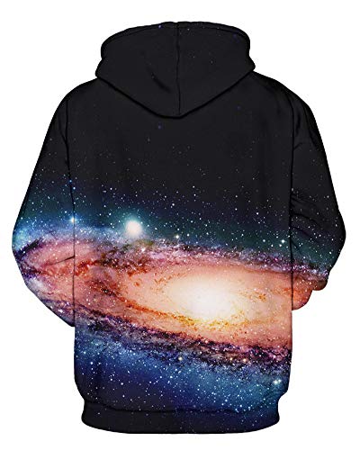 Unisex Realistic Nebula Fly Cats Sweatshirt