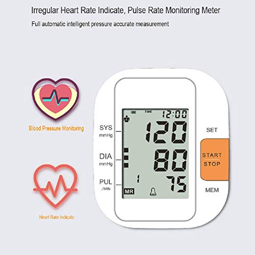 TaoQi Upper Arm Blood Pressure Monitor Upper Arm, FDA Approved Digital BP Machine