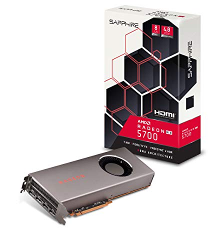 Sapphire Radeon Rx 5700 8GB GDDR6 HDMI/ Triple DP (UEFI) PCI-E Graphics Card