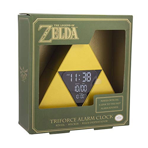 Paladone Legend of Zelda Officially Licensed Product - Triforce Alarm Clock