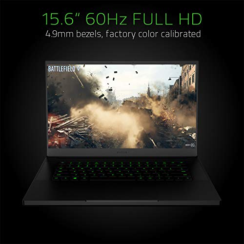 Razer Blade 15 Gaming Laptop 2019: Intel Core i7-9750H 6 Core, NVIDIA GeForce GTX 1660Ti, 15.6"