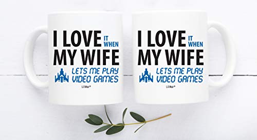 I Love My Wife Video Gamer Coffee Mug