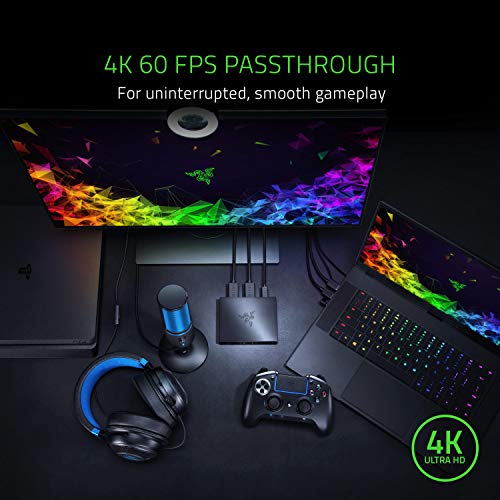 Razer Ripsaw HD Game Streaming Capture Card: 4K Passthrough