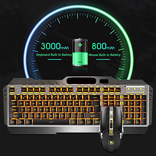 Rechargeable Keyboard & Mouse Gaming  Combo