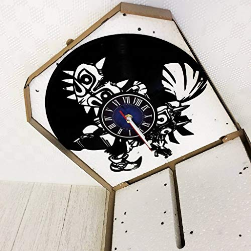 The Legend of Zelda Vinyl Record Wall Clock | Gift for Teens, Geeks
