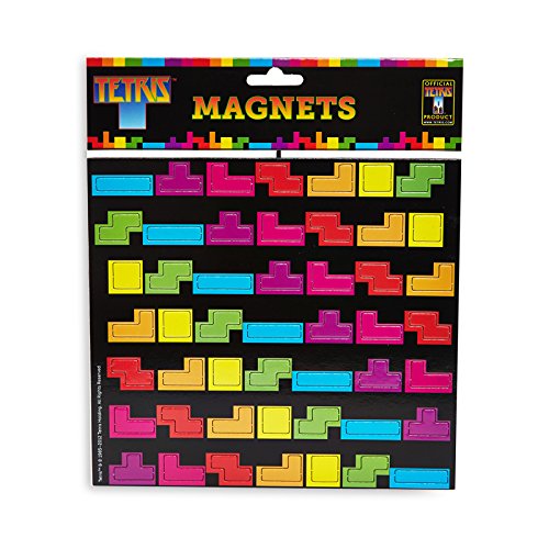 Paladone Tetris Refrigerator Magnets - Set of 49