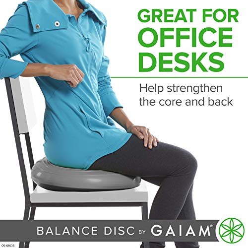 Balance Disc Wobble Cushion Stability Core Trainer For Home Or Office Desk Chair