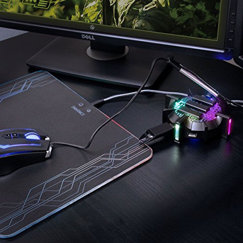 Pro Gaming Mouse Bungee Cable Holder with 4 (Design for Esports)