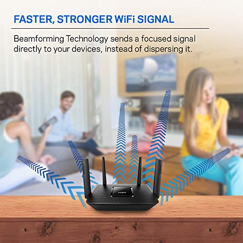 Linksys Tri-Band WiFi Router for Home (Fast Wireless Router)