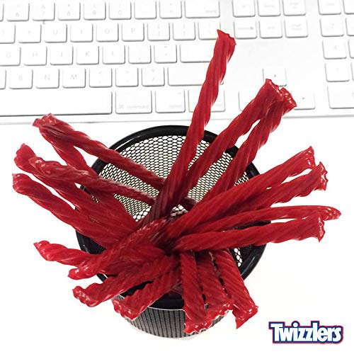 TWIZZLERS Bulk Strawberry Licorice Easter Candy, 5 Pounds, Cannister