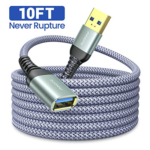 10FT USB 3.0 Extension Cable Type A Male to Female Extension Cord