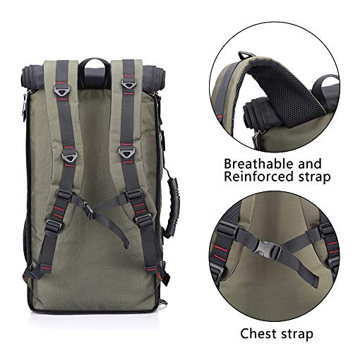 KAKA Travel Backpack,Carry-On Bag Water Resistant Flight Approved