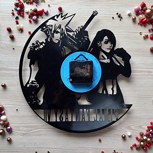 My Store For You FINAL FANTASY - Vinyl Record Wall Clock ACTION GAME