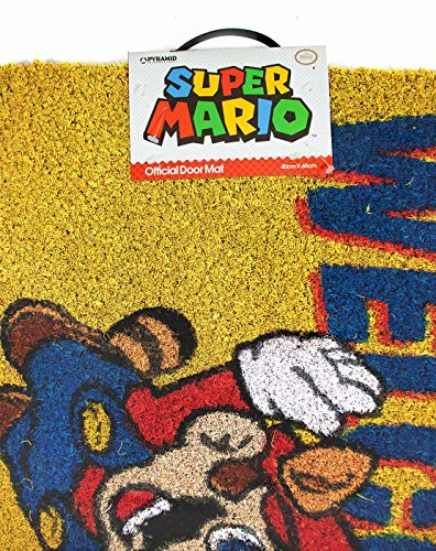 Super Mario Welcome Door Mat 60x40cm