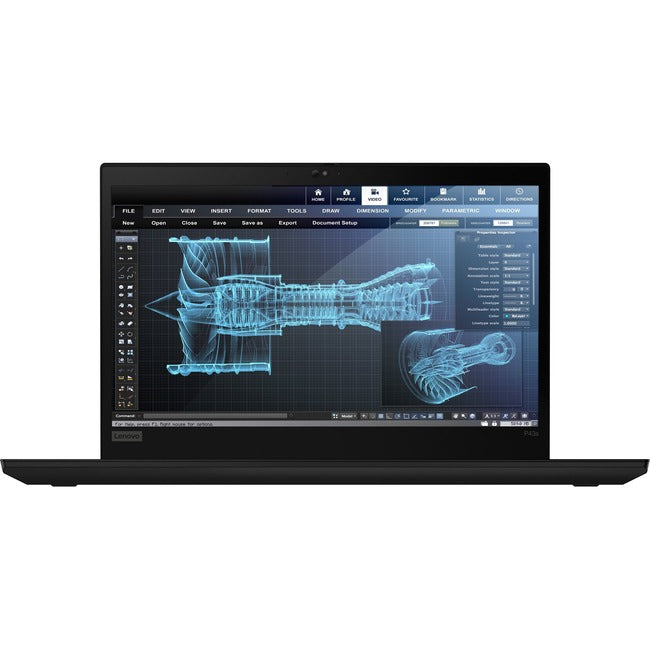 Lenovo ThinkPad P43s 20RH004BUS 14" Mobile Workstation - 1920 x 1080 - Core i7 i7-8565U - 24 GB RAM - 512 GB SSD - Black