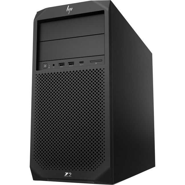 HP Z2 G4 Workstation - 1 x Core i5 i5-9500 - 8 GB RAM - 256 GB SSD - Mini-tower - Black