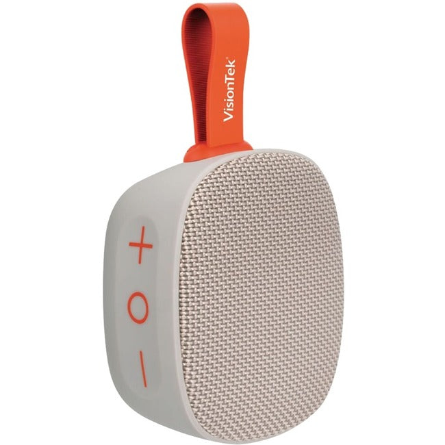 VisionTek Sound Cube Portable Bluetooth Speaker System - Gray