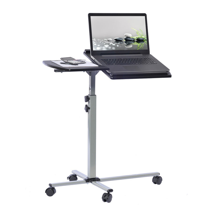 Rolling Adjustable Laptop Cart Desk