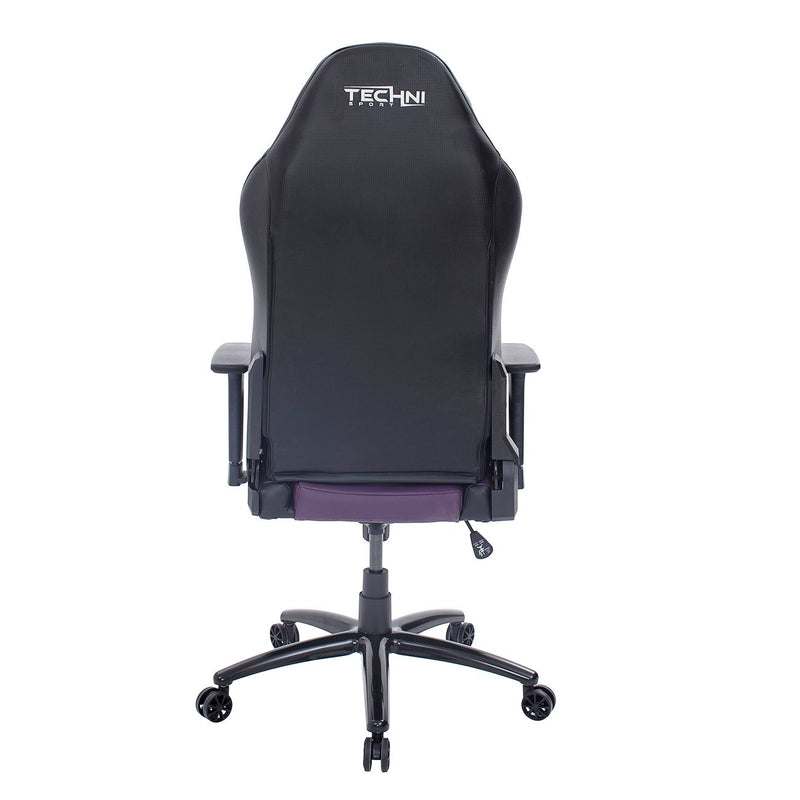 Purple & Black Comfort Plus Reclining Gaming Chair at Gaming Girlfriends