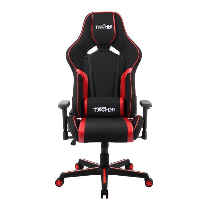 Red & Black Echo Series Gaming Chair w/Neck Pad