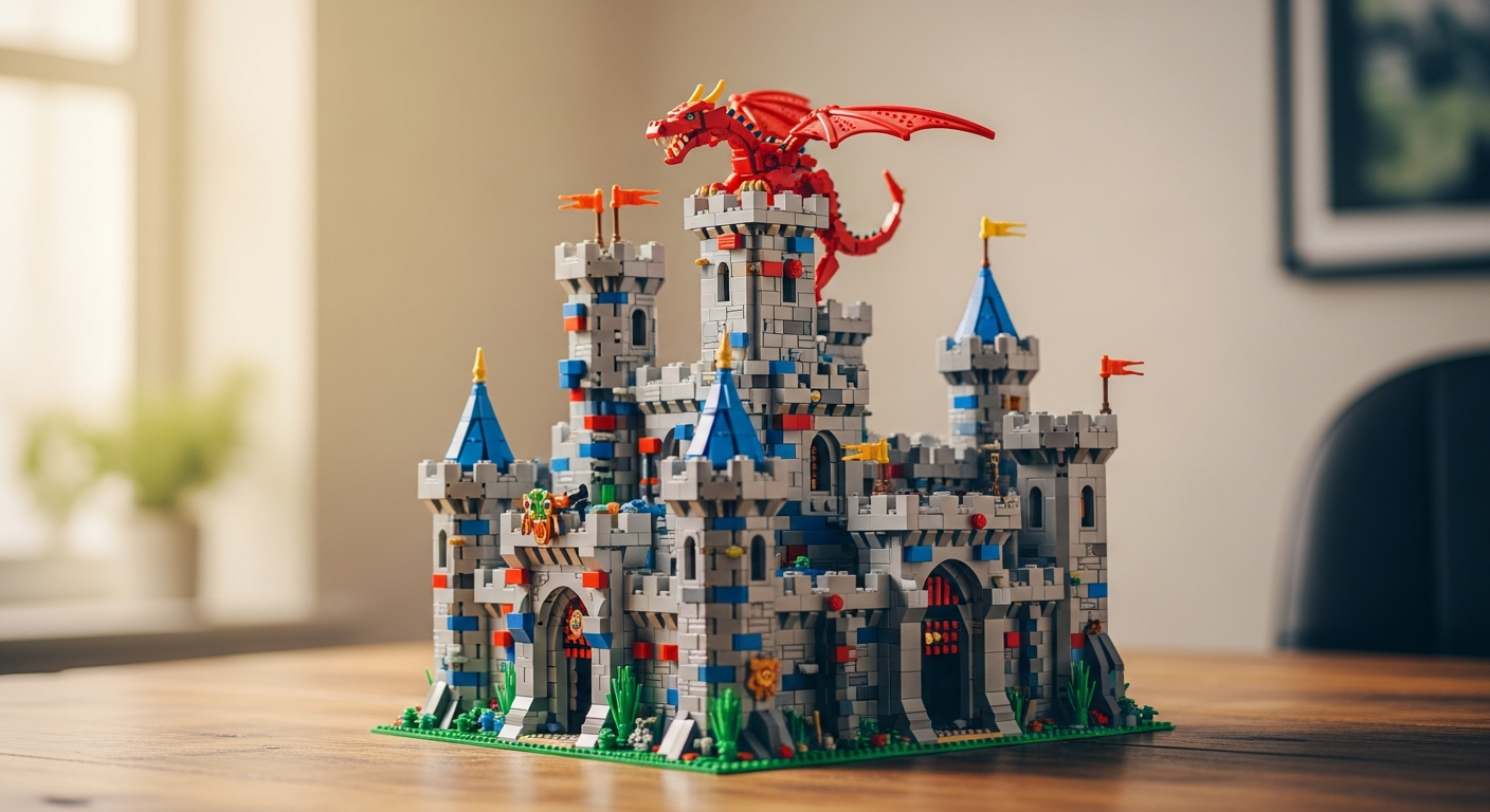 LEGO's D&D Red Dragon's Tale Sells Out Before July 31 Retirement