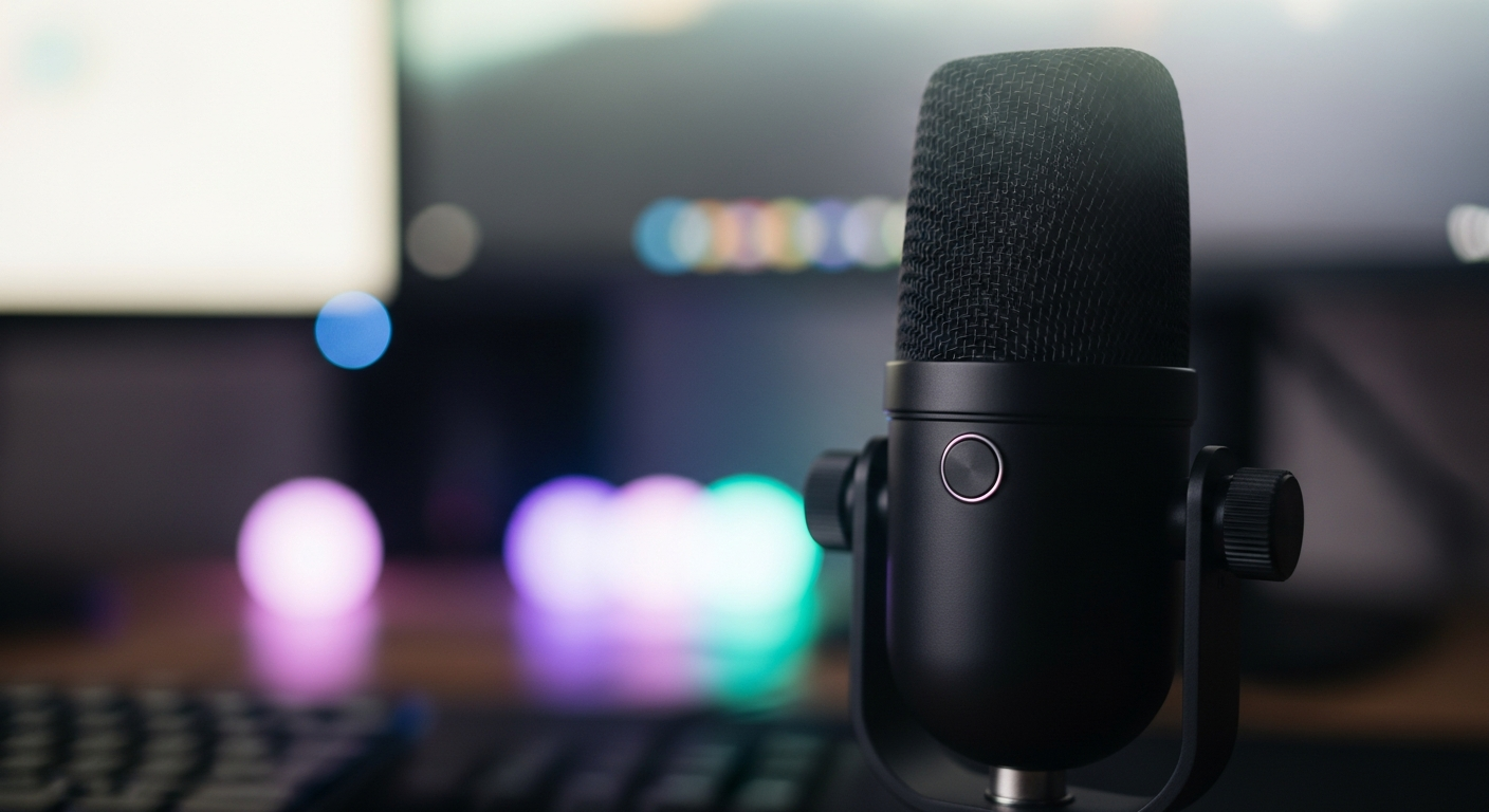 Razer Seiren V3 Chroma 32-Bit DSP Mic Targets Streamers Who Hate Fuss