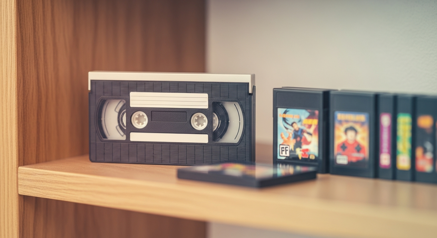 Retro Fighters Made a Tiny T2 VHS Case for Your Switch Games